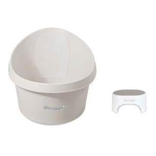 【Shnuggle】月亮澡盆max + 幼童多用途增高椅凳 (優惠組合)