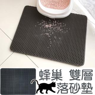 蜂巢款雙層防水貓砂墊 落砂墊(貓墊)
