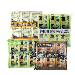 【orionjako】韓國海苔96入組 3.5gx12入/包x8包(箱購)