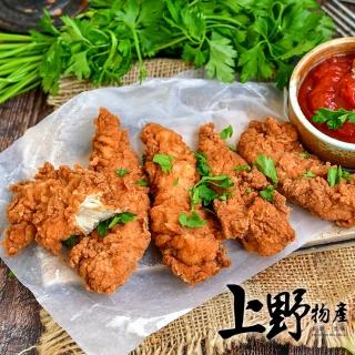 【上野物產】清檸檬香脆皮雞柳條 X8包(250g/包)