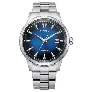 【CITIZEN 星辰】黑潮復刻 機械腕錶41mm-藍(NK0009-82L)