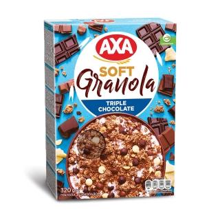 【AXA】瑞典三重巧克力穀物麥片320gx1盒