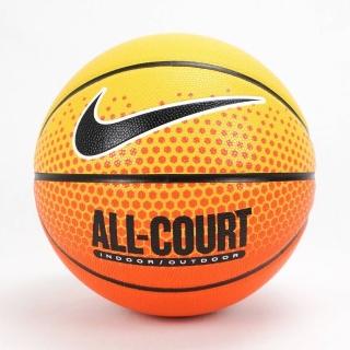 【NIKE 耐吉】Nike ED All Court 8P Graphic    籃球 7號 深溝 控球準 室內外 黃(DO8259-738)