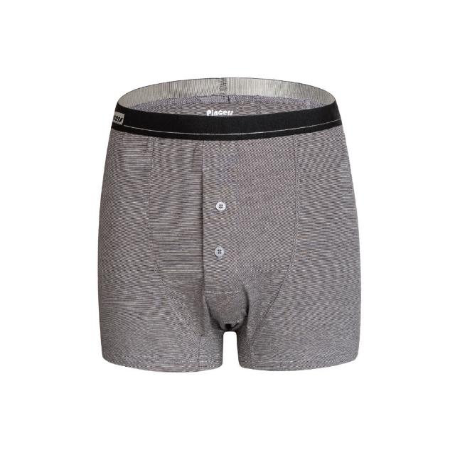 【Pincers品麝士】精梳棉休閒平口褲 四角褲 純棉(3色任選 /M-2L)