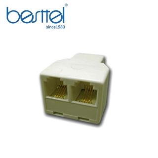 【besttel 倍仕特】一分二母4蕊電話插座(A-330)