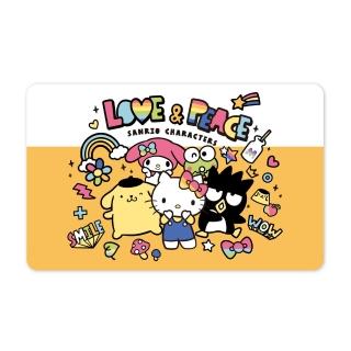 【iPASS 一卡通】LOVE & PEACE《人氣王》一卡通 代銷(三麗鷗)
