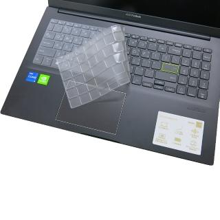 【Ezstick】ASUS VivoBook K513 K513EQ 奈米銀抗菌TPU 鍵盤保護膜(鍵盤膜)