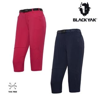 【BLACK YAK】女 VALKYRIE七分褲[紅色/海軍藍]│BYJB1WP102(春夏 登山 運動褲 緊身褲 女長褲)