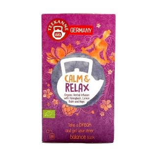 【TEEKANNE 恬康樂】檸檬香蜂蜜樹風味茶 36g(1.8公克x20個茶包)