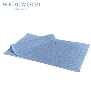 【WEDGWOOD】加價購-艾瑞斯純棉浴室踏墊淺藍(45x70cm)