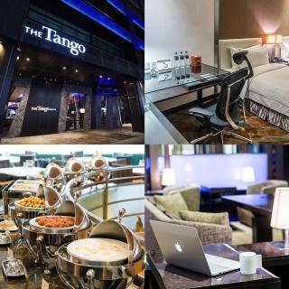 【LION TRAVEL 雄獅旅遊】天閣酒店台中館★天緻三人房含早餐(房內MINI BAR/交誼廳自助飲品免費)