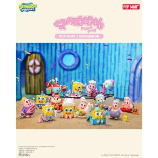 【POPMART 泡泡瑪特】海綿寶寶睡衣派對系列公仔盒玩(12入盒裝)