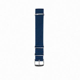 【Nordgreen】ND錶帶 北歐藍尼龍錶帶 月光銀錶扣 18mm/20mm(二種尺寸任選)