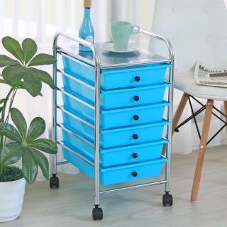 【居家cheaper】海洋傳說六層抽屜推車(置物推車/收納推車/縫隙推車/邊桌收納/文書推車)