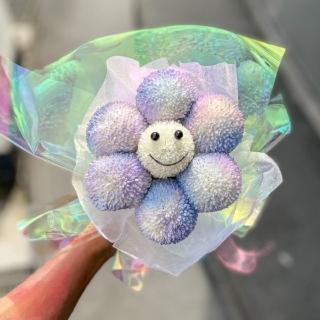 【Flower Plus】-雙北限定- 彩虹微笑 畢業花束(鮮花)
