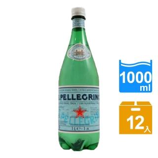 【S.Pellegrino 聖沛黎洛】即期品-氣泡礦泉水PET瓶1000mlx12入/箱(效期：2023/02/28)