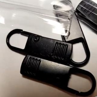 【Ainmax 艾買氏】平口款萬用拉鍊 萬能拉鏈頭 拉片 拉頭 金屬拉鍊  拉鍊繩(可拆卸組裝 隨機出貨)