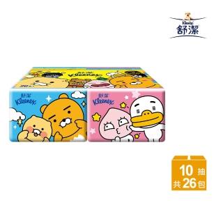 【Kleenex 舒潔】寶可夢面紙袖珍包 10抽x26包/組