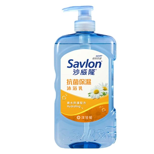 【Savlon 沙威隆】抗菌保濕沐浴乳 任選850g-白茶/洋甘菊/海洋/茶樹/蘆薈/活力青蘋/橙花(沐浴乳/官方直營)