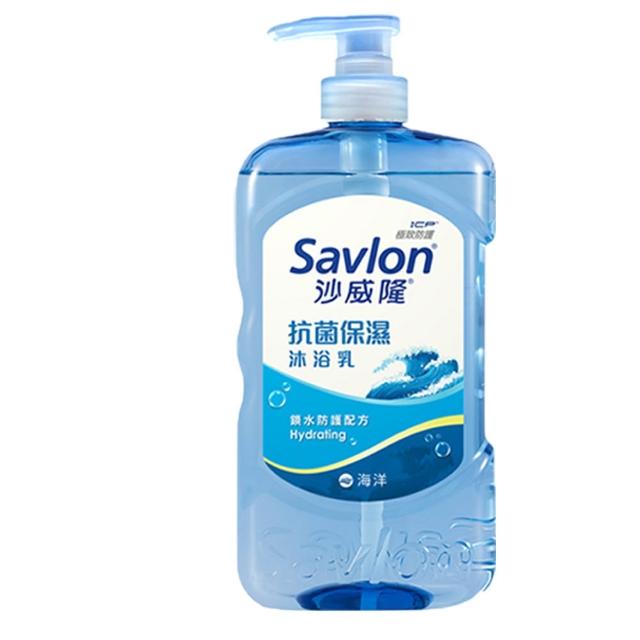 【Savlon 沙威隆】抗菌保濕沐浴乳 任選850g-白茶/洋甘菊/海洋/茶樹/蘆薈/活力青蘋/橙花(沐浴乳/官方直營)