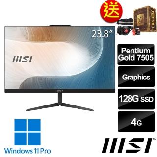 【MSI 微星】Modern AM242 11M-1225TW 23.8吋 液晶電腦(Pentium Gold 7505/4G/128G SSD/W11P)