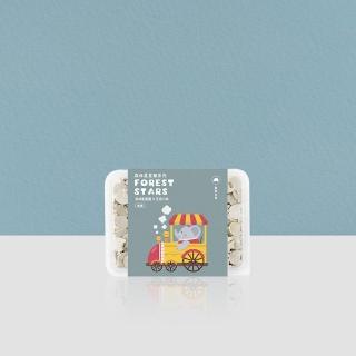 【森林麵食】星星麵醇香芝麻200g(副食品 嬰兒麵條 造型麵)