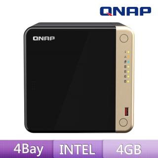 【QNAP 威聯通】TS-464-4G 4Bay NAS 網路儲存伺服器