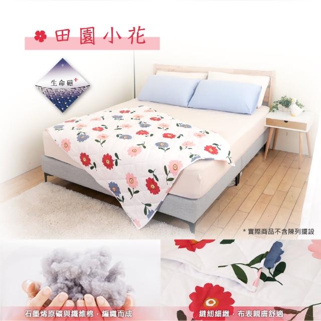 【日本旭川】醫護級生命磁石墨烯四季毯被140x225CM-速(多款花色 奈米遠紅外線)
