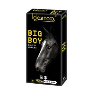 【okamoto 岡本】BIG BOY大黑馬保險套(10入)