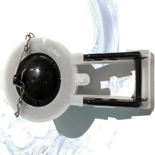 【Ainmax 艾買氏】通用型 前壓式水箱電鍍馬桶落水皮(適合用於市售各式馬桶以實際安裝款式為主)