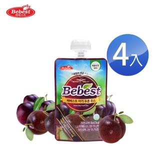 【Naeiae】韓國Bebest 兒童黑棗汁70ml-四入組
