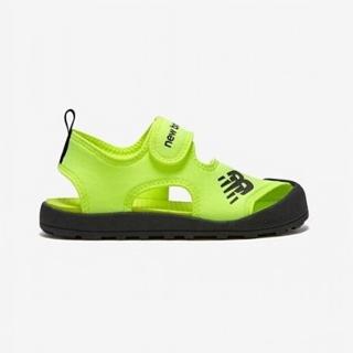【NEW BALANCE】NB 涼鞋 小童 童鞋 兒童 魔鬼氈 護趾涼鞋 韓國 螢光黃 K8810G1P