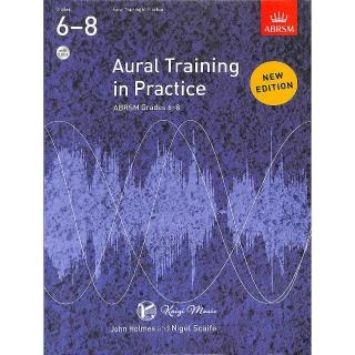 【ABRSM 英國皇家】聽力測驗練習本第 6-8級 含3片CD(Aural Training in Practice Grade 6-8 With 3 CD)