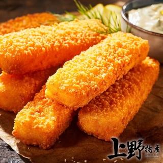 【上野物產】日式酥炸裹粉魷魚條 x24包(300g±10%/包)