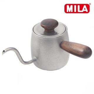 【MILA】橫手急須細口壺300ml(復古銀)