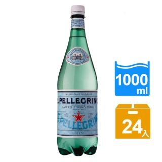 【S.Pellegrino 聖沛黎洛】氣泡礦泉水PET瓶1000mlx2/箱(共24入;效期：2022/12/31)