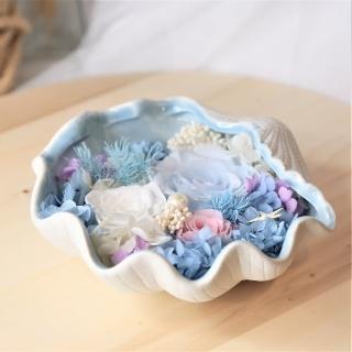 【Flower Plus】M3 大貝殼永生花禮(永生花)