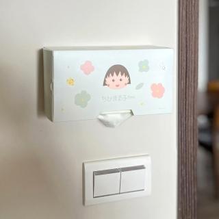 【櫻桃小丸子】壁掛口罩收納盒(正版授權 玄關收納口罩盒 收納盒 防疫小物)
