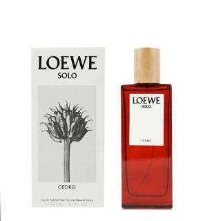 【LOEWE 羅威】雪松男性淡香水 50ml(平輸)