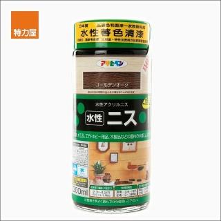 【特力屋】日本 ASAHIPEN 水性 著色清漆 金橡木 300ml