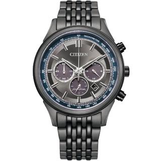 【CITIZEN 星辰】Chronograph 光動能計時男錶(CA4417-85H)