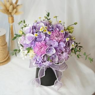 【Flower Plus】-雙北限定- 玉蝶戀舞  DIY材料包 鮮花宅配(鮮花)