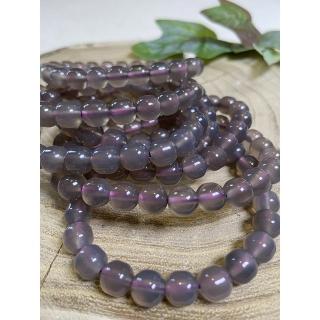 【Cocozy世界水晶原礦】煙紫玉 玉髓 7mm+(促進血液循環 增強記憶力和注意力)