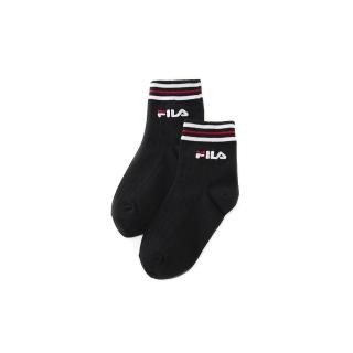 【FILA】基本款薄底短襪-黑(SCW-5003-BK)