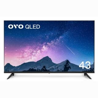 【OVO】43吋 4K HDR QLED量子點智慧聯網顯示器(T43)