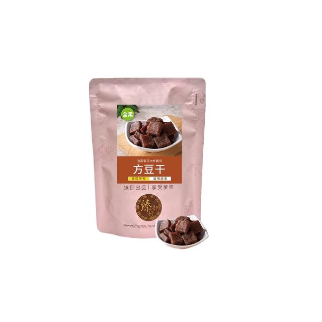 【臻御行】豆干任選4袋(千層豆干/香蒜豆干塊/方豆干/豆干條/小豆干丁＆川味麻辣/素沙茶/黑胡椒/素香菇豆干)
