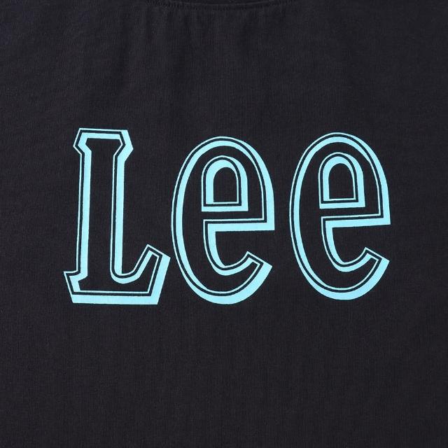 【Lee】出清品-女裝 短袖T恤 / 鏤空大LOGO 共2色 Oversized版型(LL220234K11 / LL220234K14)
