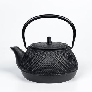 【福介商店】南部鐵器 日本鑄鐵壺 岩鑄 新霰 5型鐵壺兼用急須0.65L(鐵瓶 泡茶壺 煮水壺 熱水瓶)