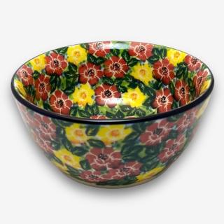 【SOLO 波蘭陶】波蘭製 Marianna 波蘭陶 15CM 大碗 富貴紅系列