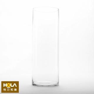 【HOLA】Neil 尼爾圓柱型玻璃花器 50cm